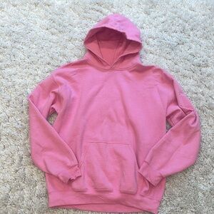 Pink hoodie